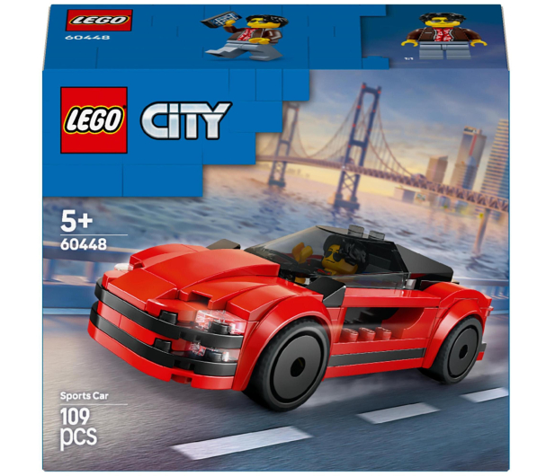 LEGO City 60448 Czerwony samochód sportowy - 1284112 - zdjęcie 6
